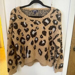 leopard sweater